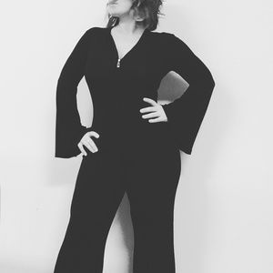 Escada Black Jumpsuit